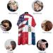 Shop Dominican Flag Barber Cape | Professional Hair Cutting Apron for Kids Perfect for Boys & Girls - Buy Online on SooperMarket.com