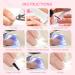 Yueshop Art Liner Gel Nail Polishes Set - 4x8ml Black Gold Silver White Collection - Drawing UV LED Gel Liner Polish Pen - Manicure Art Salon - Buy Online on SooperMarket.com