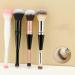 Foundation & Concealer Brush - Dual-Ended Makeup Applicator for Flawless Finish - Cruelty-Free Black Brush for Liquid Cream & Powder - Buy Online on SooperMarket.com