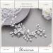Unicra Silver Wedding Hair Vine - Rhinestone Flower Headpiece with Pearls | Bridal Hair Jewelry for Bridesmaid & Women - Buy Online on SooperMarket.com