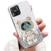 Tivenfezk Nadoli for Xiaomi Redmi 10c Treibsand B r Astronaut Hidden Stand Shell caricature glitter astronaut stand soft silicone bling cell phone case transparent protective cover xiaomi redmi 10c clear