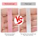 Sibba 6 Roll Eyelash Tape for Extension - Breathable Micropores Fabric for Under Eye Bands - Pink Lash Extension Tools - Buy Online on SooperMarket.com