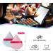 Reusable Velvet Powder Puffs - 2pcs Triangle Wet/Dry Dual-Use Makeup Sponges - Buy Online on SooperMarket.com