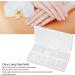 Clear Long Fake Nails Ultra Thin ABS Material DIY Full Cover False Artificial Nail with Multiple Sizes Suitable for Acrylic Dip Powder Gel Nail Polish for Halloween Christmas - Buy Online on SooperMarket.com