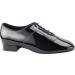 Men's Salsa Latin Tango Ballroom Waltz Dance Shoes - Size 8.5 Standard Black Patent - Buy Online on SooperMarket.com