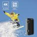 SJCAM C100+ 4K30FPS WiFi Action Camera | 15MP HD Image | Mini Portable & Waterproof Camera - Helmet Mount Accessories | 1oz - Buy Online on SooperMarket.com