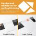 ISDIR A4 Paper Cutter Slicer  12 Inch Paper Trimmer Scrapbooking Tool Supplies with Security Safeguard and Side Ruler  Portable Paper Slicer for Craft Paper  Label  Photo  Cardstock (Black) - Buy Online on SooperMarket.com
