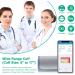 Bluetooth Upper Arm BP Monitor with Pulse Rate Monitoring - iOS & Android Compatible | Wellue Blood Pressure Monitor for Home Use - Buy Online on SooperMarket.com