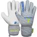 Reusch Men s Attract Finger Support Goalkeeper Gloves - Unisex Outer Seam Cut Grip Surface Light Gray-Blue-Yellow Adult Football Gloves with Finger Protection - Size 8 - Buy Online on SooperMarket.com