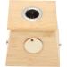 Moxibustion Box - Single Hole Bamboo Moxa Roller & Acupuncture Tool | 2pcs International Shipping - Buy Online on SooperMarket.com