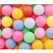 Assorted Color 50 Pack Beer Pong Balls - Washable Plastic Table Tennis Balls by TADICK - Buy Online on SooperMarket.com