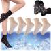 Tourmaline Ionic Body Shaping Stretch Socks Tourmaline Lymphatic Slimming Socks Slimming Socks for Summer Foot Shaping Massage Skin Tone
