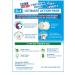 Enhanced Colour Catcher Whitening Power + Stain Remover 3 in 1 Ultimate Action Pads - 5 Pads - Buy Online on SooperMarket.com