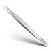 By MILLY Professional Series - Eyelash Extension Tweezers - Straight Lash Tweezers for Classic Pickup and Isolation - Precision Pointed Tip - Titanium Coated Stainless Steel - 14 cm (5.5 inches)