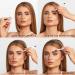 MADLUVV Exacto Brow Pencil - Flawless Taupe Brows | Dual-Ended Design | Long-Lasting Precision & Blending Brush - Buy Online on SooperMarket.com