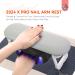 SAVILAND Foldable Nail Arm Rest | Soft Leather Nail Pillow & Non-Slip PVC Mat for Nail Techs | Essential Salon Accessory for Acrylic Nails - Buy Online on SooperMarket.com