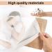 5 Pack Self-Adhesive Castor Oil Packs - Organic Cotton Leak-Proof & Absorbent Massage Belt (20x22cm) - Buy Online on SooperMarket.com