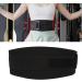 Ritoeasy Adjustable Sports Lumbar Belt - Comfortable Breathable Waist Compression Band for Protection - Ideal for Active Lifestyle - Black - Buy Online on SooperMarket.com