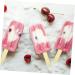 STOBOK 20pcs Ice Cream Stick Silicone Molds Popsicle Sticks for Crafts Jumbo Lollipop Diy Mold Giant Cake As Shown 7X1CM - Buy Online on SooperMarket.com