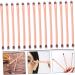 Baluue 48 Pcs Makeup Brush Eye Shadow Brush Women Makeup Supplies Facial Tools Golden Artificial Fiber - Buy Online on SooperMarket.com