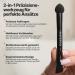 IMPERIO 2-in-1 root powder brush for precise application and blending of root powder on the hairline and for recreating individual hair strands - Buy Online on SooperMarket.com