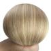 Buy Younsee 55cm Clip-In Real Hair Extensions - Blonde #16/25 120g 7PCs - Premium Remy Hair for Effortless Style - Buy Online on SooperMarket.com