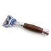 Buy G.B.S Men's Wet Shaving Set - Wood Razor Bowl Soap Brush & No. 84 Cologne | International Shipping Available - Buy Online on SooperMarket.com