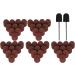 Nail Sanding Drill Bit Nail Sanding Heads Nail Grinding Heads 120# Grit Nail Art Sanding Caps Manicure Polishing Grinding Bands Nail Drill Bits Set with Shaft - Buy Online on SooperMarket.com