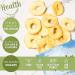 NUTS U.S. Dried Apple Rings - 2 LBs | No Added Sugar, No Artificial Color | Chewy Texture, NON-GMO | Juicy & Natural - Buy Online on SooperMarket.com