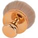 Makeup Brush Compact Electroplated Handle Mushroom Head Skin-Friendly Home Foundation Brush for Dressing Table - Buy Online on SooperMarket.com