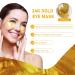 24K Gold Under Eye Patches - 21 Pairs Moisturizing Eye Masks for Brightening, Dark Circles, and Puffiness - Anti-Aging Collagen Treatment for Women - Buy Online on SooperMarket.com