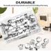 40PCS Locking Pin Backs - Flat Head Clasp for Brooches, Lapels, Badges, DIY Crafts - Buy Online on SooperMarket.com