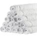 24-Piece White Washcloths Towel Set - Kitchen & Bath Cotton Cloths for Baby, Face Cleansing & Multi-Purpose Cleaning - 12x12 Inches - Hand, Gym, Spa & Sports Towels - Buy Online on SooperMarket.com