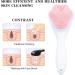 Handheld Silicone Face Scrubber Exfoliator Ooloveminso 3 PC Face Brushes for Cleansing and Exfoliating Manual Facial Cleansing Brush Gentle Soft Face Wash Brush for Sensitive Delicate Dry Skin - Buy Online on SooperMarket.com
