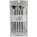 e.l.f. Smoky Eye Brush Kit - 5 Vegan Makeup Brushes for Flawless Eyeshadow & Eyeliner Application - Buy Online on SooperMarket.com