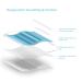 100-Piece Disposable Procedural Face Masks for Mouth and Nose Safety Protection - 3-Layer Filter Barrier | DecoPro Exclusive - Buy Online on SooperMarket.com