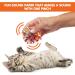 Molain Cat Crinkle Ball Toys 20 Pieces Colorful Cat Toy Balls Cat Play Toy Indoor Cats Interactive Ball Toy Large Ball Toy for Cat Kitten 6 cm/2.36 inch - Buy Online on SooperMarket.com