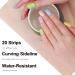 Semi Cured Gel Nail Strips Gel Nail Stickers - 20 Pcs Nail Stickers for Nail Art Soft Self-Adhesive Gel Nail Wraps Easy Apply & Remove for Salon-Quality Manicure Kit (UV/LED Lamp Required) (BSS-0364) - Buy Online on SooperMarket.com