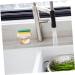 Angoily Detergent Presser Dishwashing Liquid Sponge Dishwasher Soap Dish Soap Dispenser Soap Pump Dishwashing Dispenser Dishwasher Dispenser Soap Dish Dispenser Pp Sink Shelf - Buy Online on SooperMarket.com