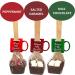 Belgian Milk Chocolate Spoons Individually Wrapped with Mini Dehydrated Marshmallows and Individual Packets of Cocoa Powder Holiday Stocking Stuffers Pack of54 1.25 Ounces Each - Buy Online on SooperMarket.com