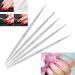Nail Art Dotting Pen Nail Painting Pen DIY Nail Art Dotting Pen 5pcs Double Head Nail Art Dotting Pen Stainless Steel Nail Painting Pen DIY Decoration Dotting Pen - Buy Online on SooperMarket.com