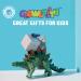 GLOWLYLITE - Colorful Dino Bath Bombs for Kids with Surprise Dinosaur Inside - Bubble Bath Gift with XL Toys and Stickers Included - Buy Online on SooperMarket.com