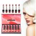 Hudhowk's 6-Part Sexy Lipstick Set | Long-Lasting Matte Velvet | Waterproof & Moisturizing | Non-Stick Lipsticks for All-Day Wear - Buy Online on SooperMarket.com
