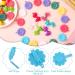 100 Pcs Girls Hair Accessories: Self Hinge Barrettes, Hair Ball Ties, Plastic Clips for Toddler Girls - Bow Flower Hair Tie for Baby Girls (Cool) - Buy Online on SooperMarket.com