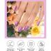 Kalolary Gel Nail Polish Strips Set (Purple) - Semi Cured Waterproof Nail Art Sticker with Nail File - For Women and Girls, UV/LED Lamp Required - Buy Online on SooperMarket.com