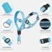 Weesiber Soft Dog Collar - Adjustable Padded Halter with Reflective Safety Strips for Small Dogs | No Pulling Perfect for Training & Walking (Blue) - Buy Online on SooperMarket.com