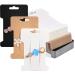 Coopay 150 Pieces Hair Clip Display Cards Hair Bow Display Holder Rectangle Hair Barrettes Jewelry Hair Accessories Display and Organizing  Multicolor Paper Cards  4-1/4 x 2-3/4 Inches