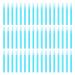 HIXNUG 50 Pieces Blackhead Remover Tool Pen Type Pimples Needles with Pen Cover Pointed Tip Pimple Extractor Blemish Remover
