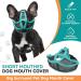 Breathable Dog Muzzle for Short Snouts | Adjustable Anti-Bite Mesh Muzzle for French Bulldogs & XL Breeds - Buy Online on SooperMarket.com