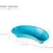 DMI Emesis Basin - Autoclavable Kidney Shaped Design with Visual Measurements - Made in USA - Buy Online on SooperMarket.com